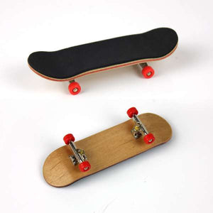 Wooden Fingerboard Professional Finger SkateBoard Wood Basic Fingerboars With Bearings Wheel Foam Tape Set Finger Skateboards